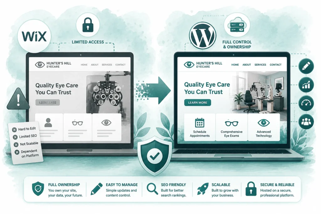 From Wix to WordPress A Website Rescue Story
